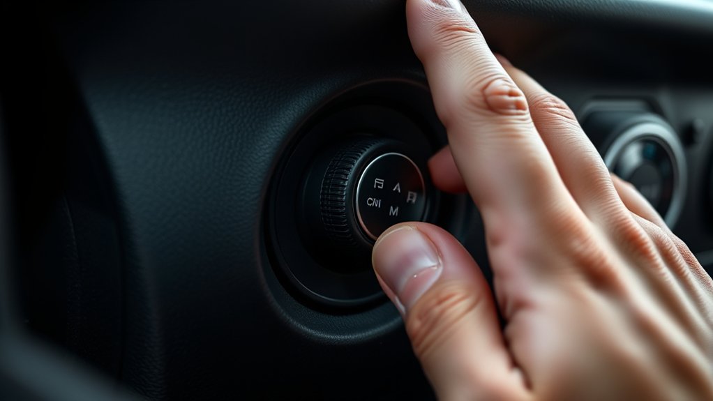 adjust headlight switch interior lighting