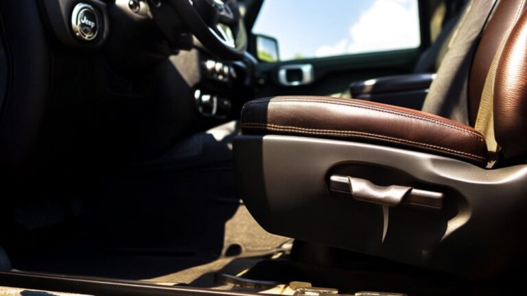 adjust jeep seat back