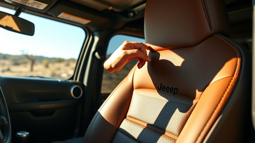 adjust seat for comfort