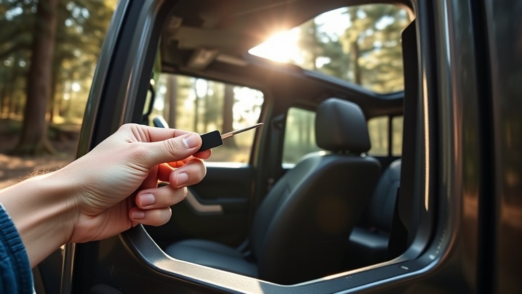 alternative jeep unlocking methods
