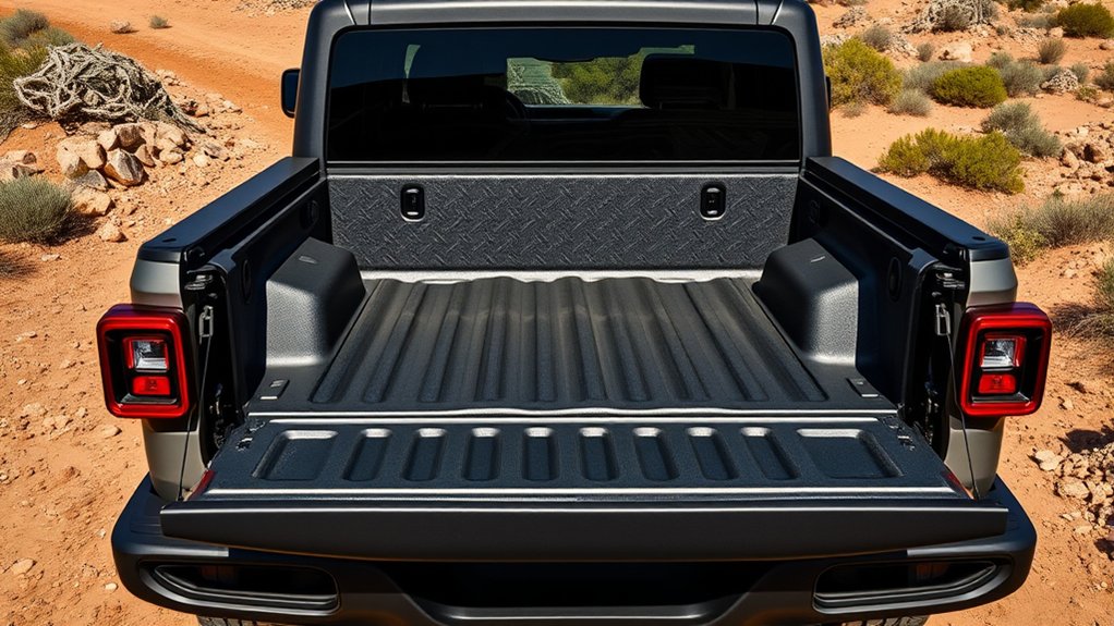 balanced midsize truck bed