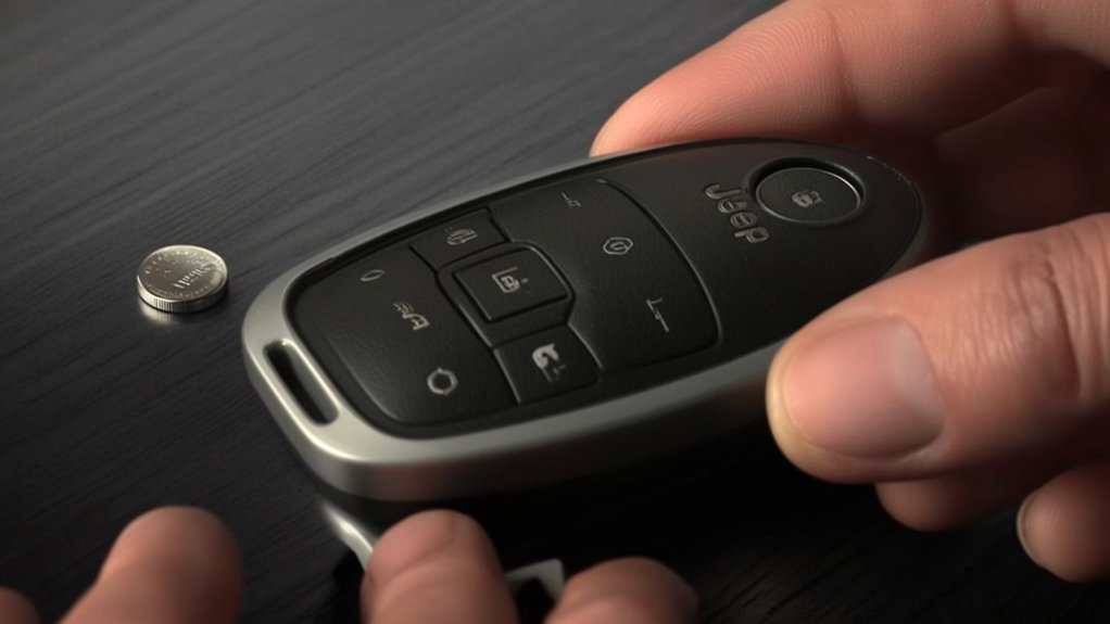 charge jeep key fob