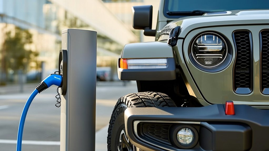 charging jeep wrangler hybrid