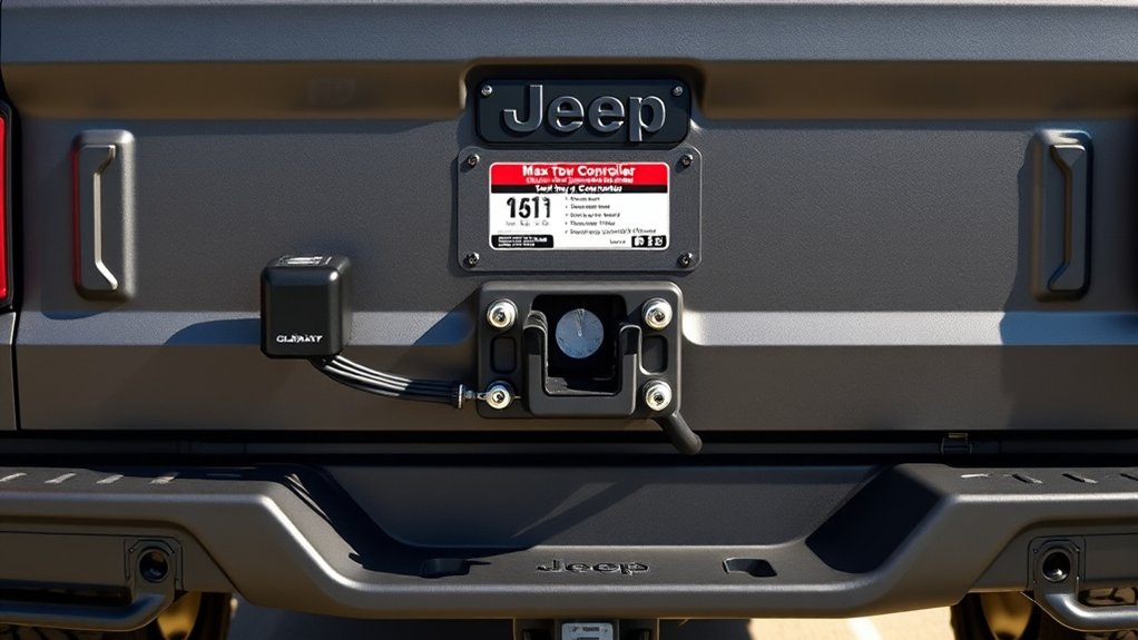 check gladiator towing capacity