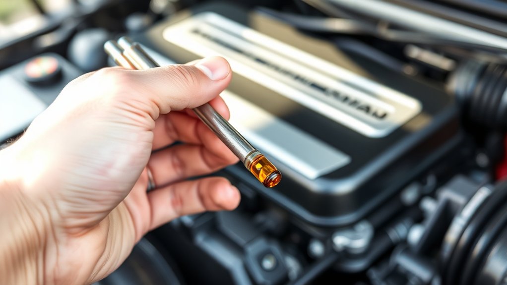 check oil level regularly