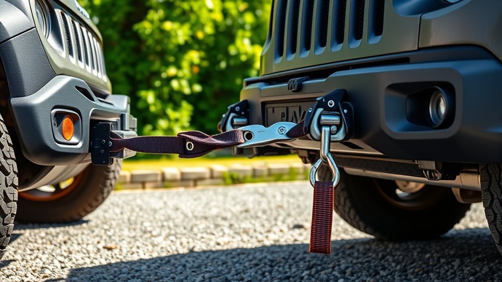 choose appropriate towing equipment