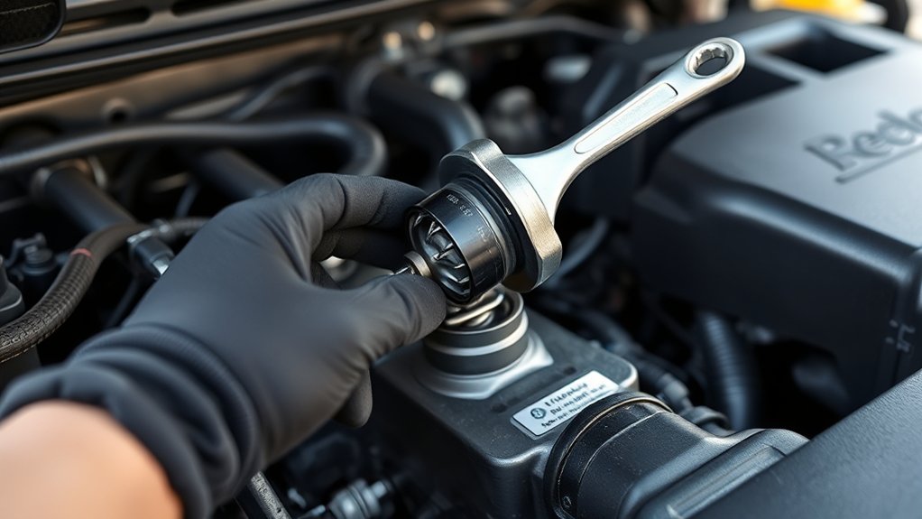 coolant thermostat malfunction warning