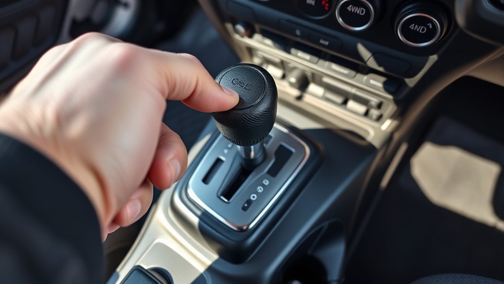 engage neutral shift control
