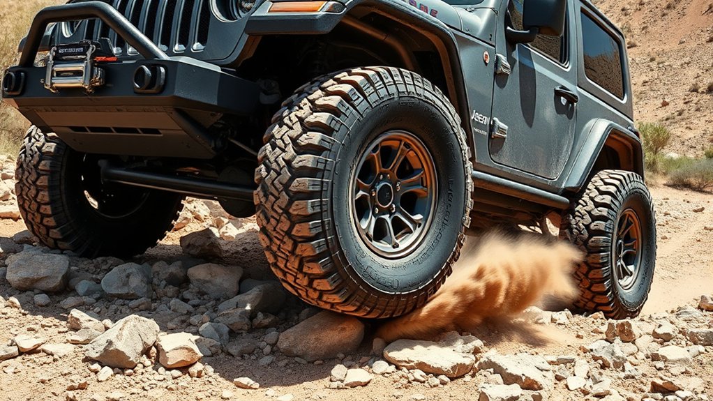 enhanced off road traction