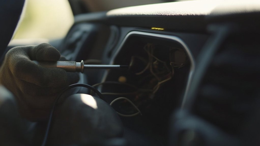 fix blinking odometer
