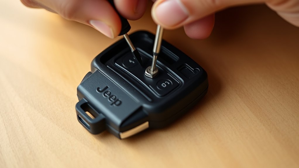 gentle careful fob opening