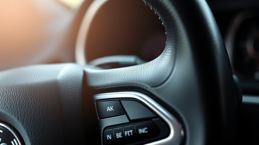ignition key slot location