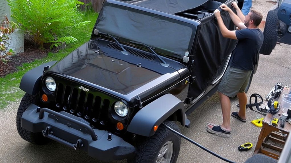 installing jeep soft top
