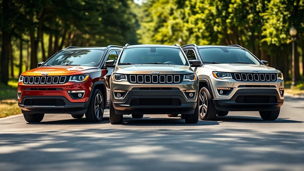 jeep compass weight changes