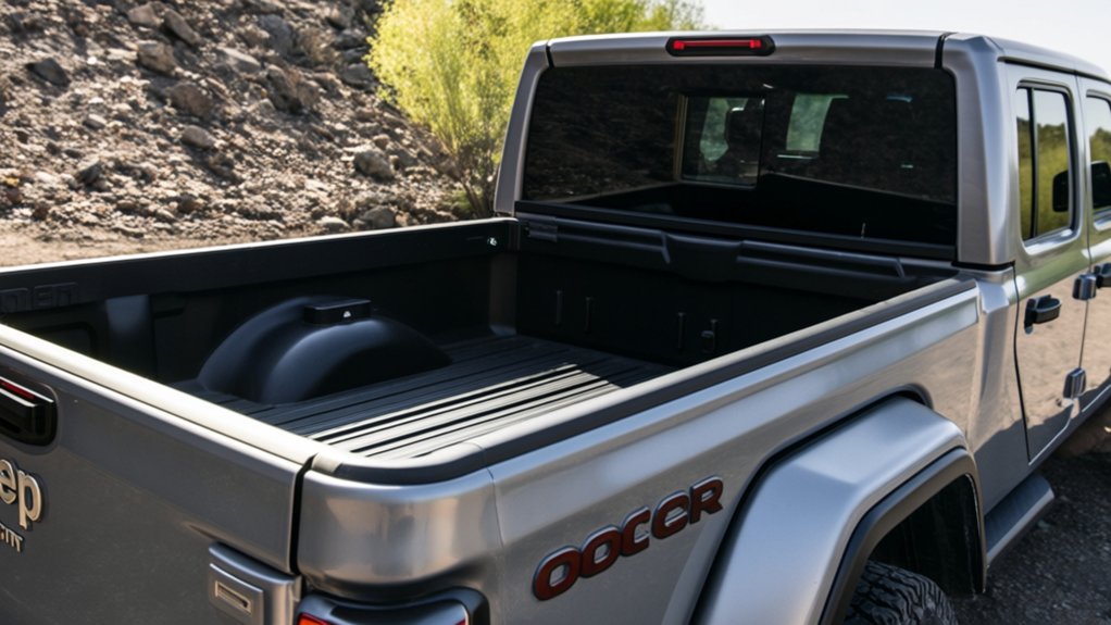 jeep gladiator bed length