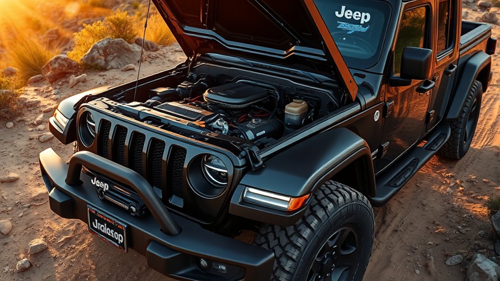 jeep gladiator engine options