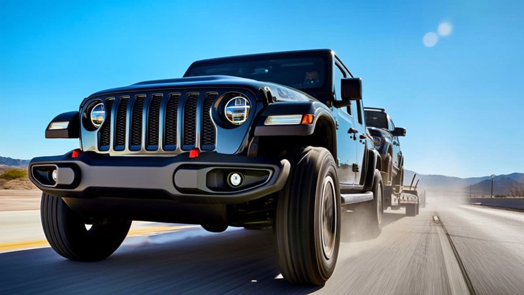 jeep gladiator flat towing