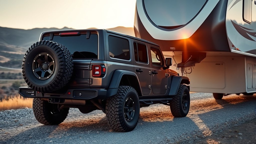 jeep gladiator towing limits