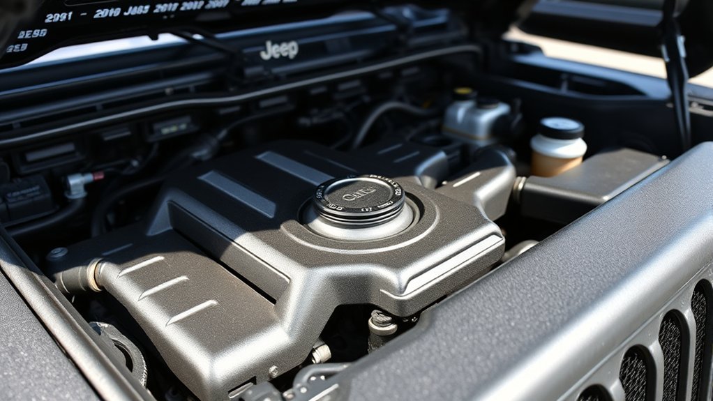 jeep wrangler oil capacity