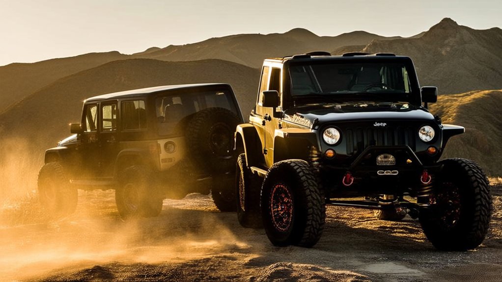 jeep wrangler rubicon comparison
