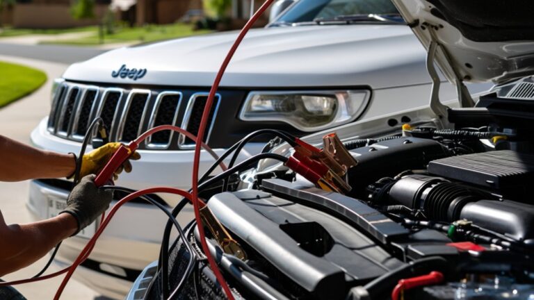 jump starting jeep grand cherokee