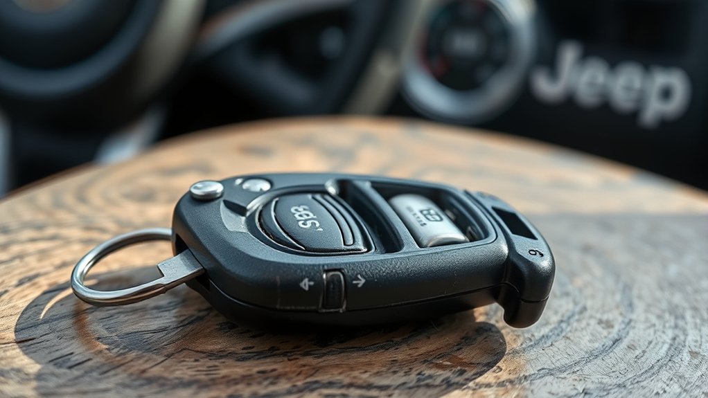 key fob battery warning