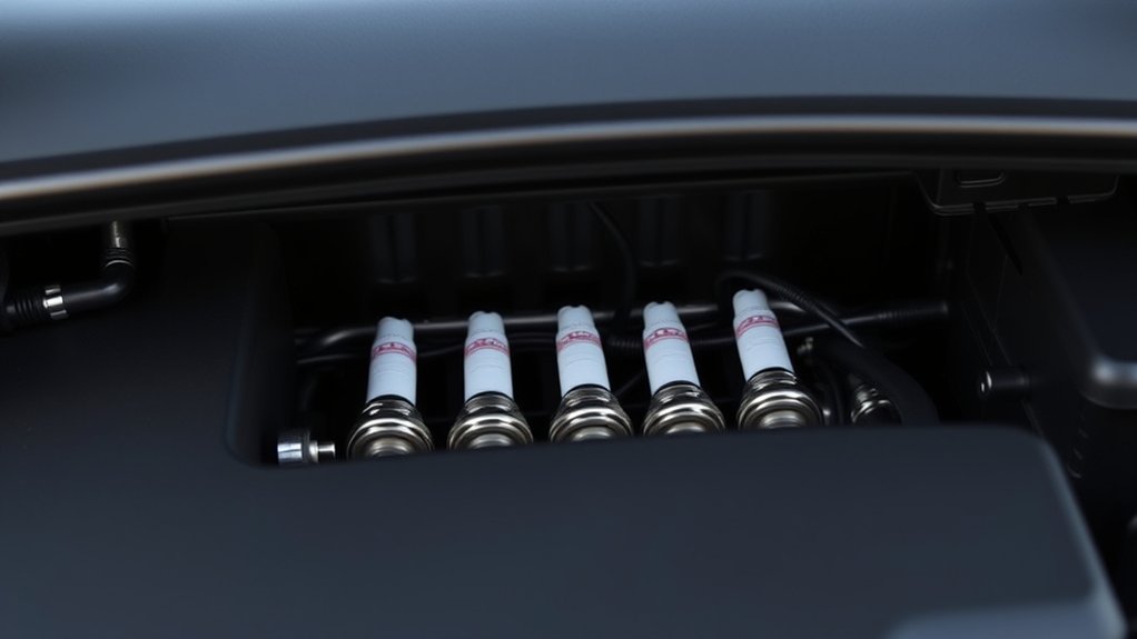 locate and access spark plugs