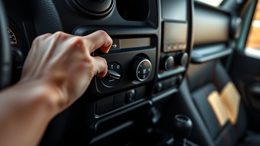 locate interior light controls