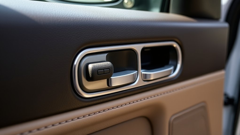 locate mirror folding controls