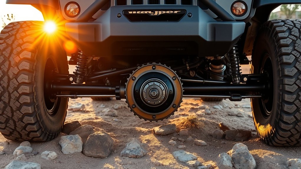 locking differentials are optional