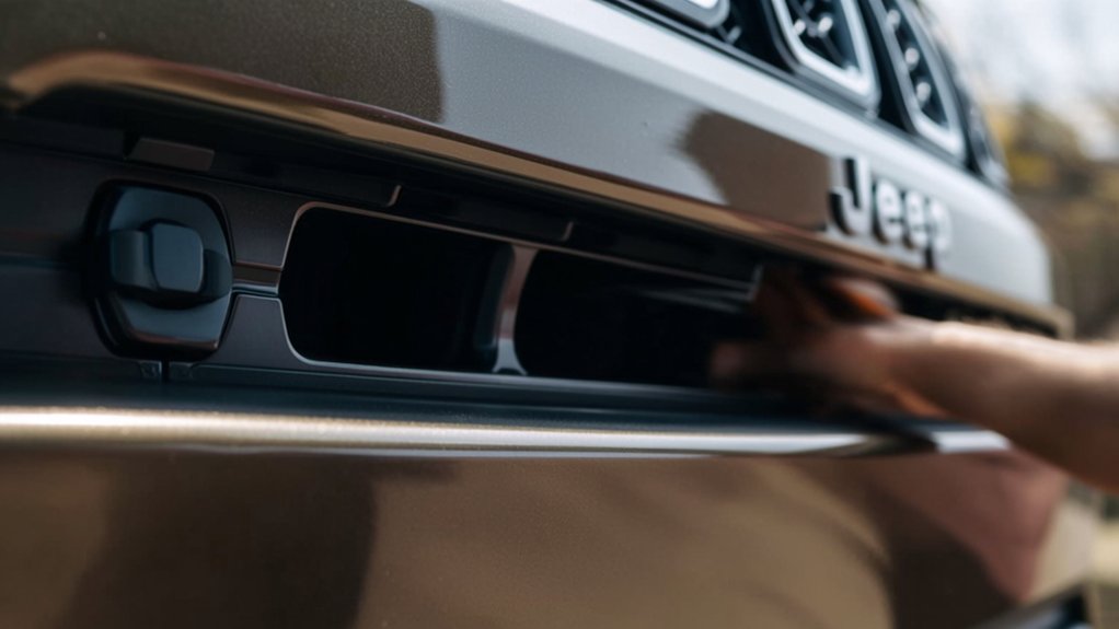 opening jeep compass hood