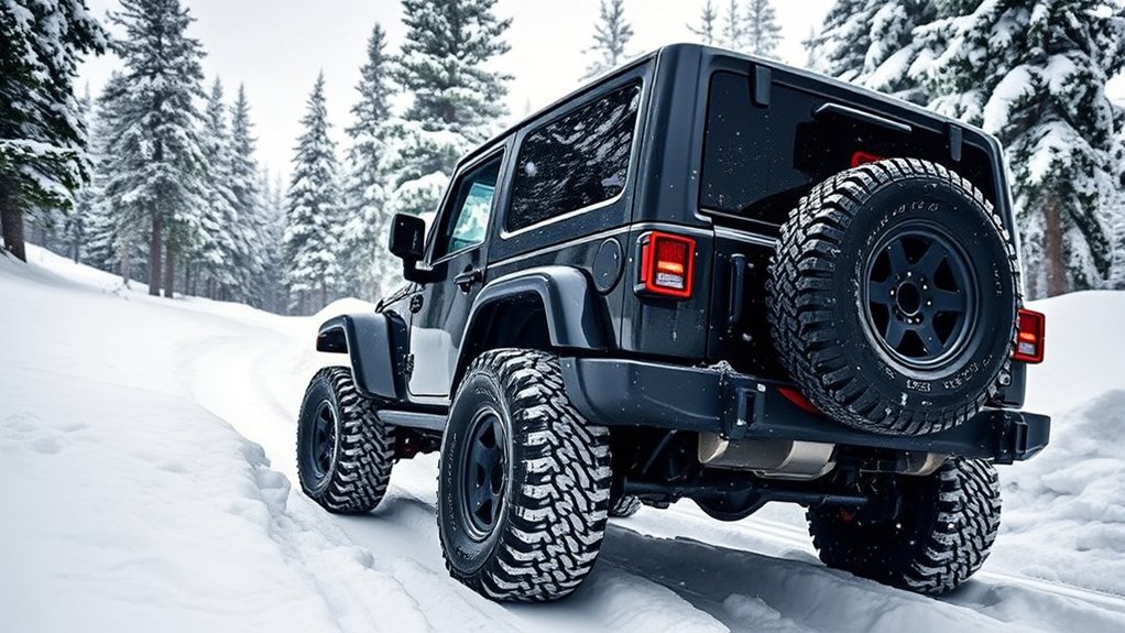optimize jeep 4wd for snow