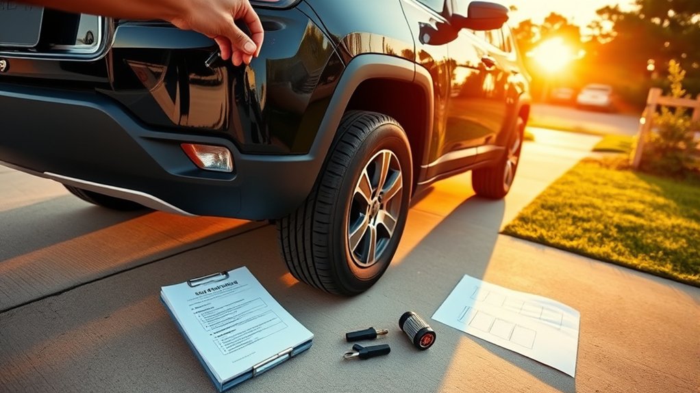 pre tow vehicle inspection checklist