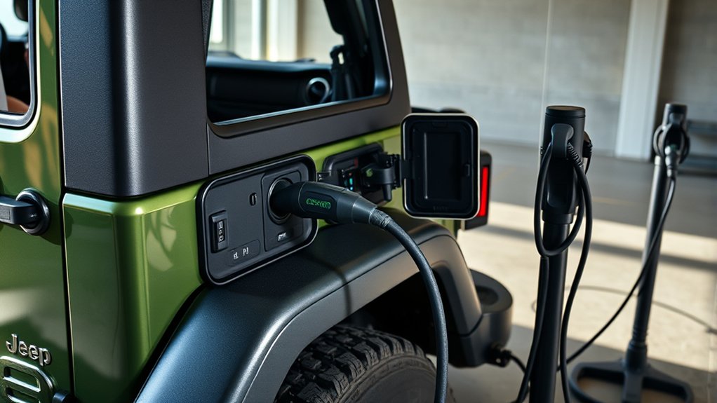 prepare jeep for charging