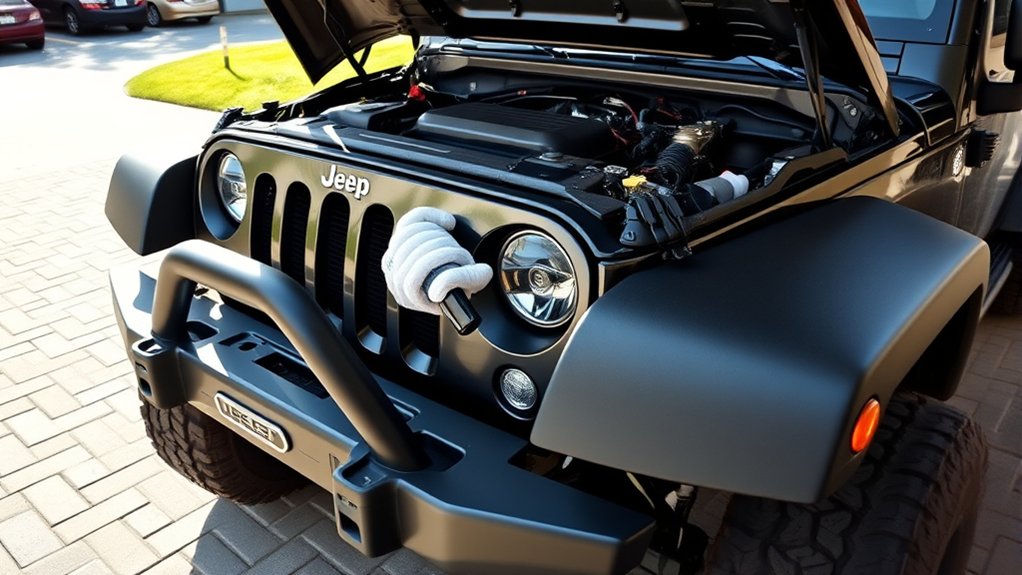prepare jeep transmission properly