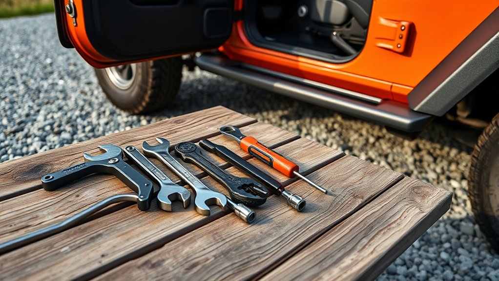 prepare tools and safety