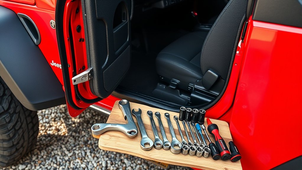 prepare tools vehicle environment