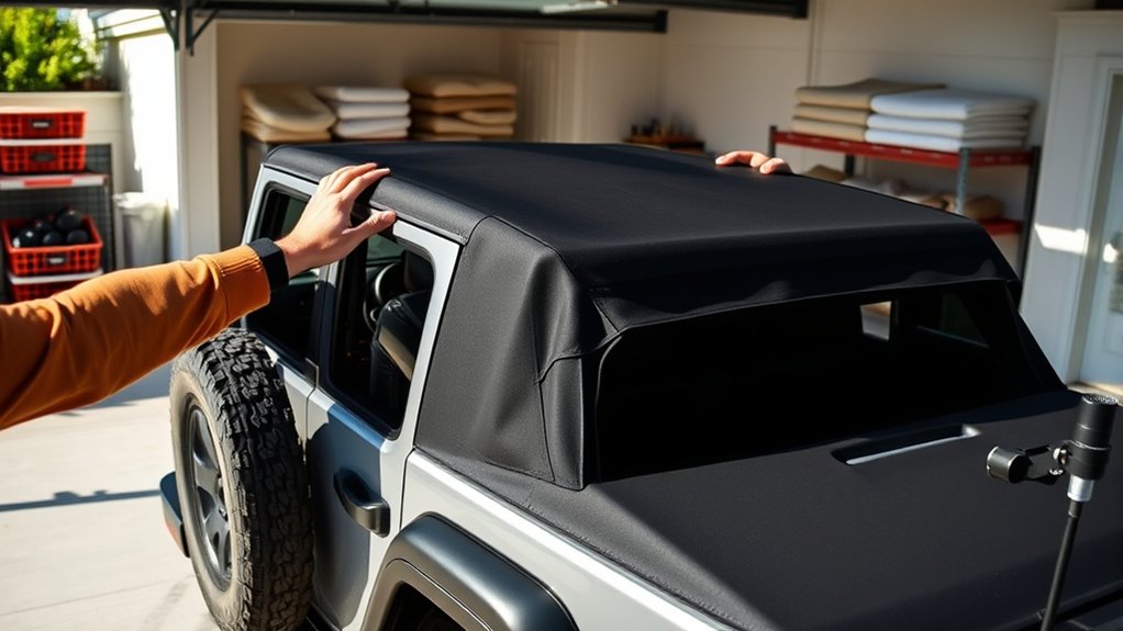 proper hard top storage tips