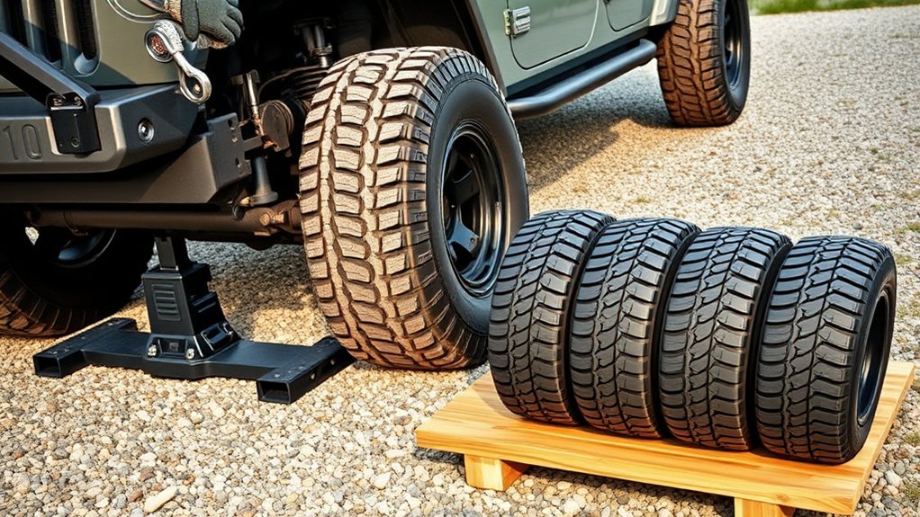 proper jeep tire rotation pattern