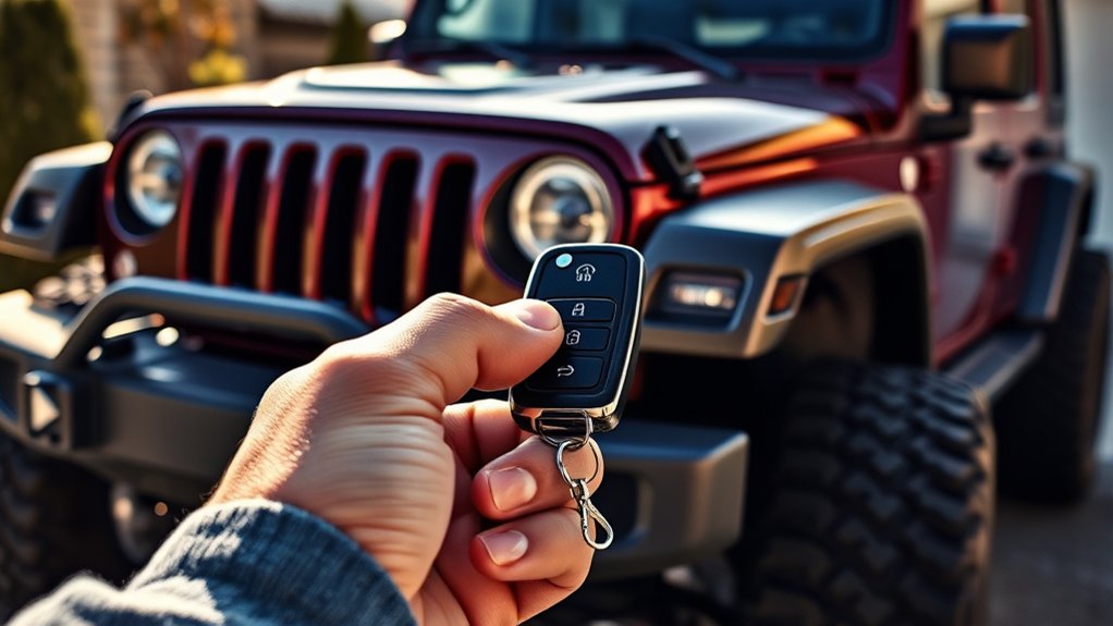remote start in three steps
