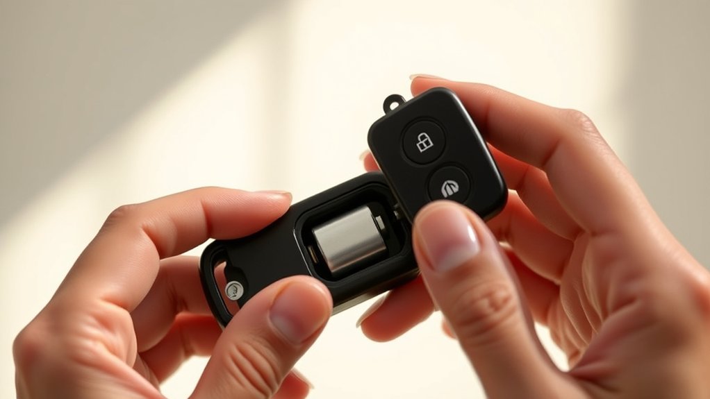 replace key fob battery
