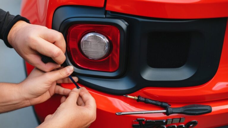 replacing jeep brake light