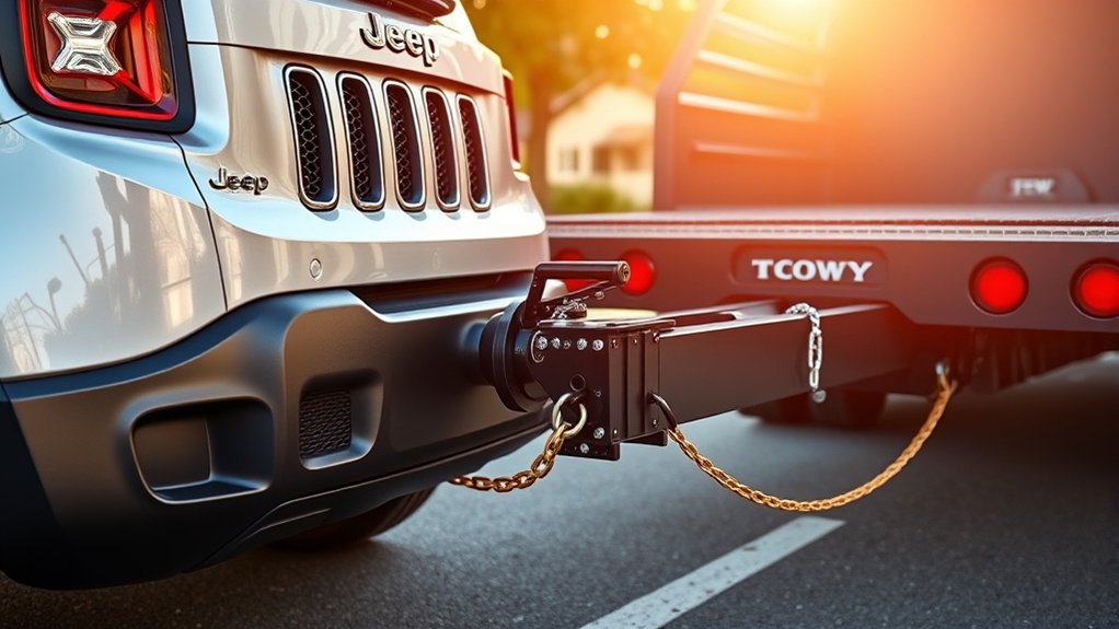 secure towing with safety checks