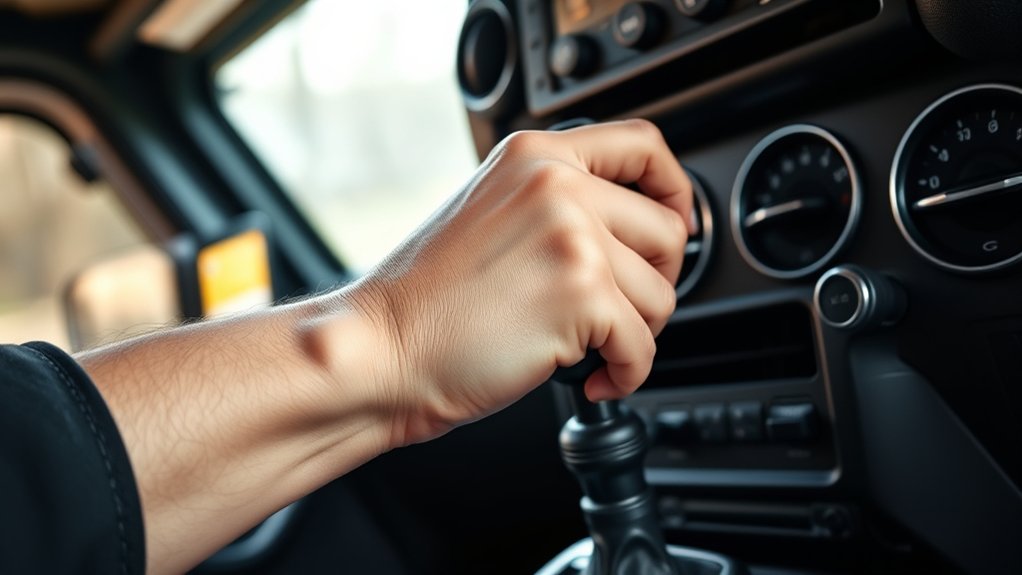 shift carefully into 4wd