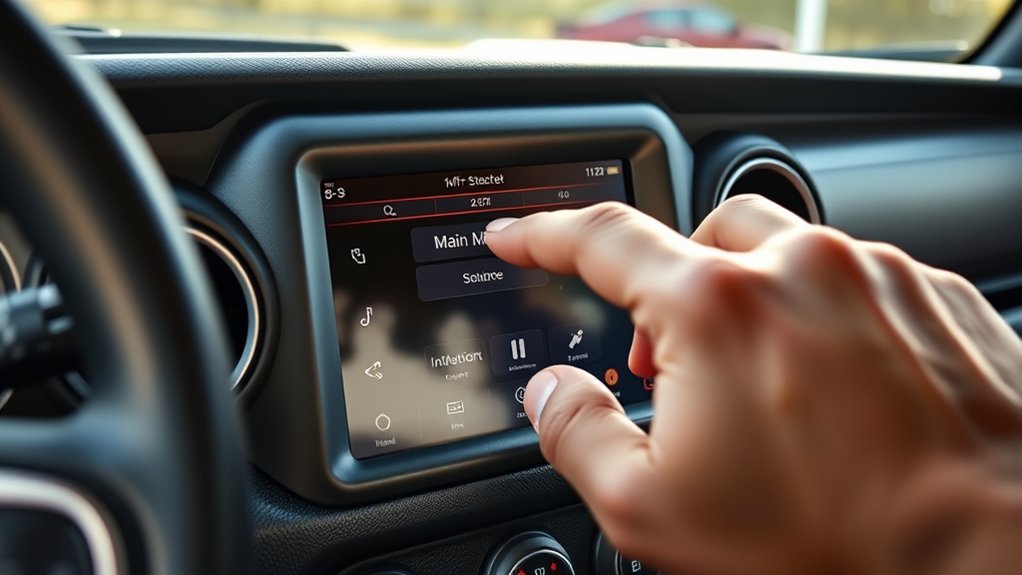 soft reset for infotainment