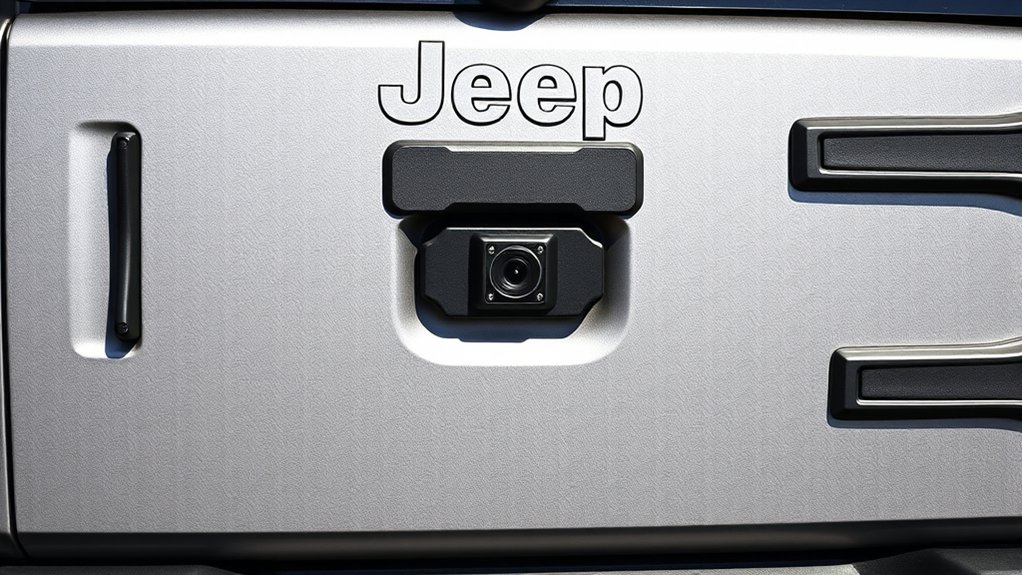 spare tire carrier camera