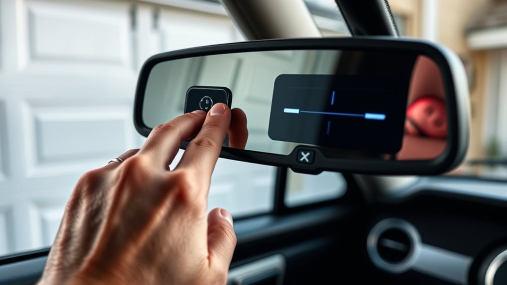 test garage door opener