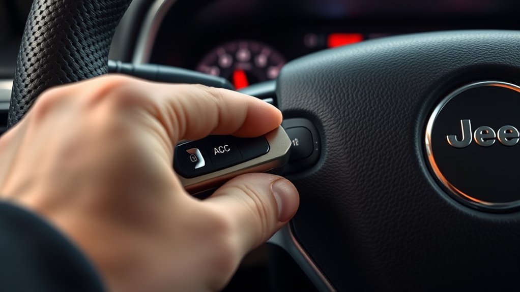 turn key to accessory