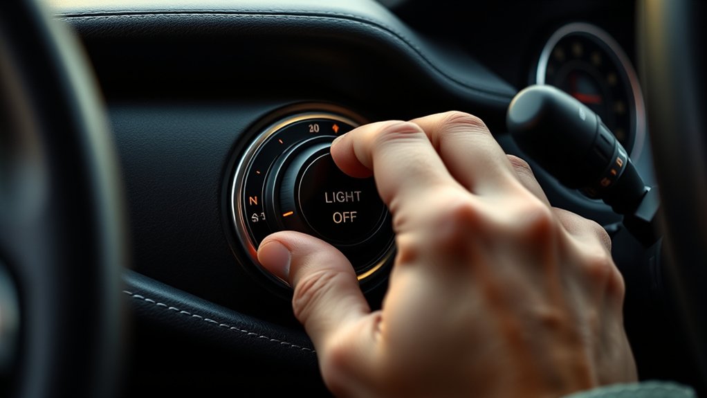 turn off headlights manually