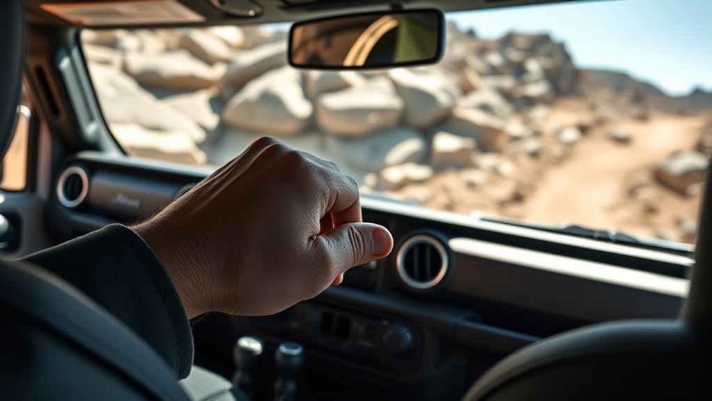 use 4wd in tough conditions